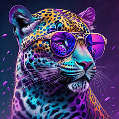 Sonnenbrillen Leopard