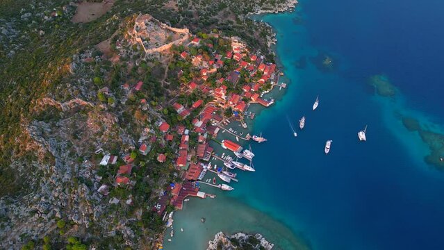 Kekova, also named Caravola, is a small Turkish island near Demre district of Antalya province which faces the villages of Kalek&ouml;y and &Uuml;&ccedil;ağız.