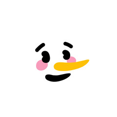 Snowman Facial Expression