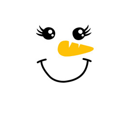 Snowman Facial Expression