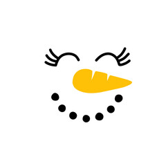 Snowman Facial Expression