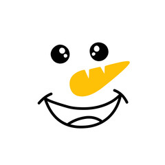 Snowman Facial Expression