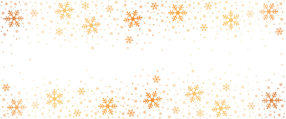 Fototapeta na wymiar Christmas snowflake vector. abstract background with golden snowflake splashes