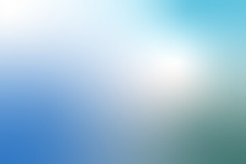 Colorful Watercolor Blue Gradient Blurry Background. Abstract Art Wallpaper. Vector Illustration
