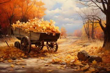 Autumn Essence Painting