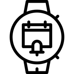 Smartwatch Schedule icon