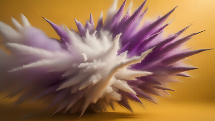 Obraz premium weiße Explosion