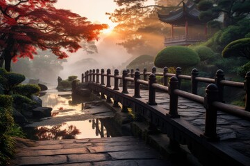 Sunrise at Kyoto Temple