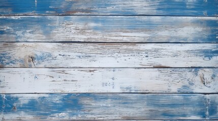 White and blue wood texture background.