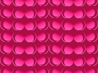 Abstract background with unique pink ornament.