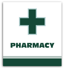 The pharmacy green cross