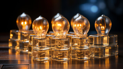 burning candles in a glass HD 8K wallpaper Stock Photographic Image