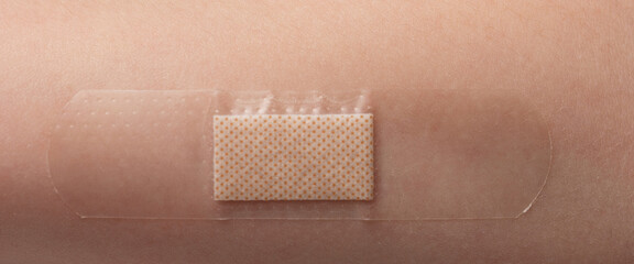 Transparent medical bandage