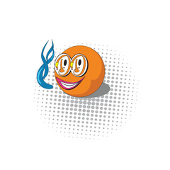 funny character with hookahs in his eyes