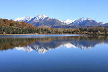lake in the mountains