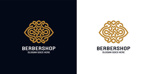 Barbershop Logo Vector design barbershop