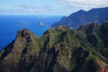 Foto op Canvas Roques de Anaga view from Taborno mountain, Tenerife, Canaries, Spain © Alessio Russo