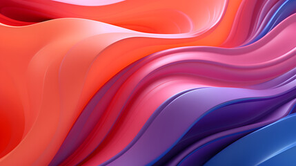 abstract background with red and purple waves