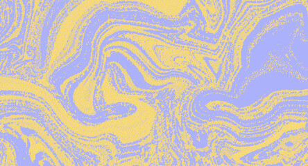 Fototapeta premium Psychedelic 70s Trendy Design. Vector Abstract Duotone Background