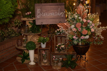 Decoracion Campestre para Matrimonios