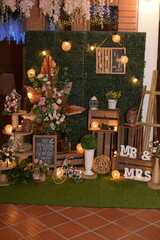 Decoracion Campestre para Matrimonios