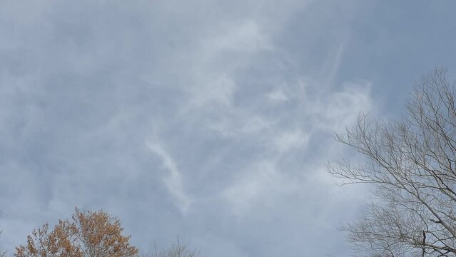 clouds in the sky, s-log video