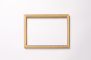 picture frame on white wall
