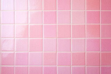 Pink square tiled texture background. High quality photo