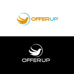 OFFER UP Logo Design Concept and Symbol Letter Logo Design