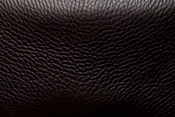 Luxury vintage black leather texture surface background generativ ai