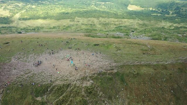 Soaring Above the Beauty of Mount Hoverla: A Breathtaking Drone Footage Adventure in Ukraine