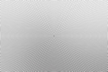 Abstract halftone dotted background. Futuristic grunge pattern, dot, circles. Vector modern optical pop art texture for posters, banner, presentation, business cards, cover, labels, stickers, layout - obrazy, fototapety, plakaty