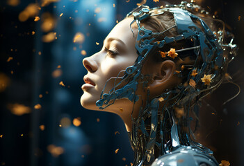 Ai in woman face 