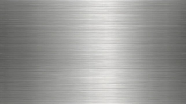 Seamless brushed metal plate background texture Tileable industrial dull polished stainless steel aluminum or nickel finish repeat