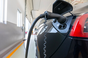 Electric car charging at home. Various methods exist for recharging the batteries of electric cars....