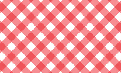 abstract geometric red plaid line pattern with white background.