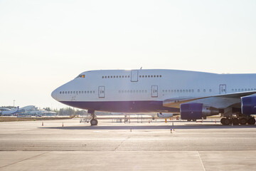 Airplane at the International Airport