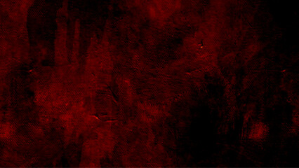 Creepy yet seductive red backdrop in every texture on the concrete wall.