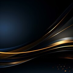 black and gold abstract background