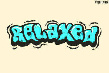 Graffiti text effect design vector for tshirt, hoodie, poster, and other