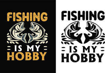 Fishing T Shirt Design Vector 