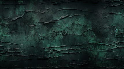 black dark jade emerald green abstract painted concrete wall texture background
