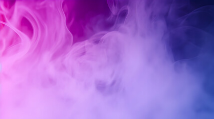 Fototapeta na wymiar Blue Pink and purple Color Abstract Smoke Background