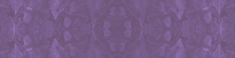 Tie Batic Patterns. Purple Seamless Ink. Gray