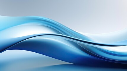 Fototapeta premium abstract blue wave background