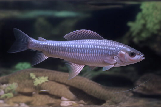 Grayling, Thymallus thymallus -  freshwater fish