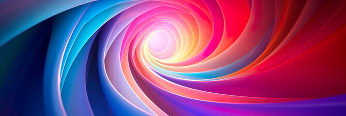 gradient that resembles a portal or time warp tunnel, with swirling colors that evoke a sense of time travel and transcendence.