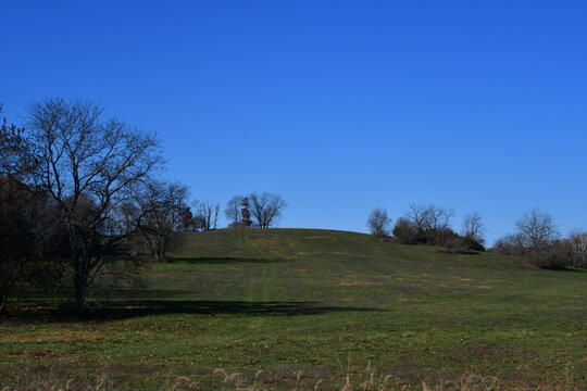 Hill in a Farm Field © Steve