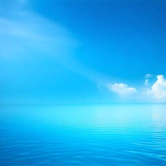 Obraz premium Blue sky and clouds, Generated using AI