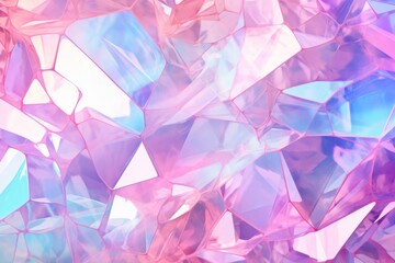 Vibrant  Pink and Blue Background Generative AI